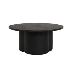 Palazzo Salontafel rond M zwart 82cm