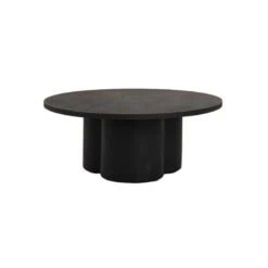 Palazzo Salontafel rond S zwart 75cm