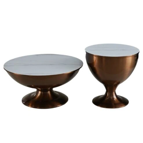 Salontafel Cava Set van 2 Marmer