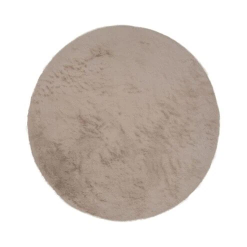 Vloerkleed Velluto Toffee Rond ø200 cm