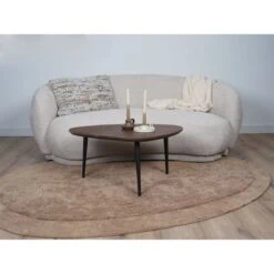 Wasbaar Vloerkleed Bodi Taupe 140x200cm