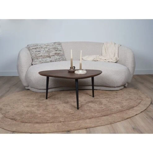 Wasbaar Vloerkleed Bodi Taupe 140x200cm