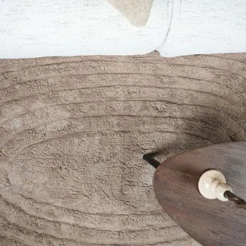 Wasbaar Vloerkleed Oliver Taupe 140x200cm
