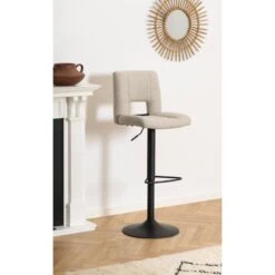 Alisanne Barkruk Beige Stof