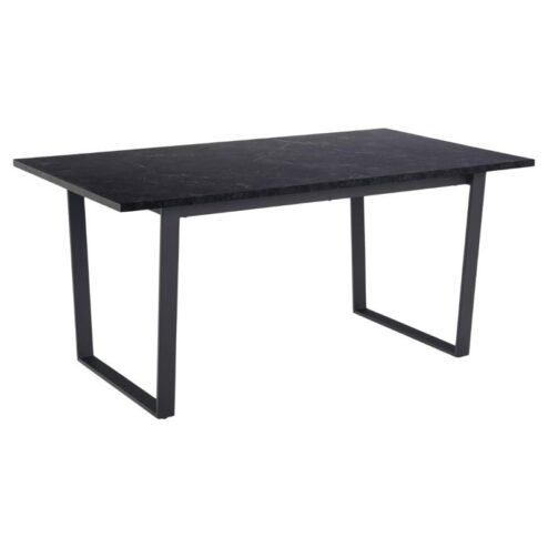 Arvico Eettafel Zwart 160cm