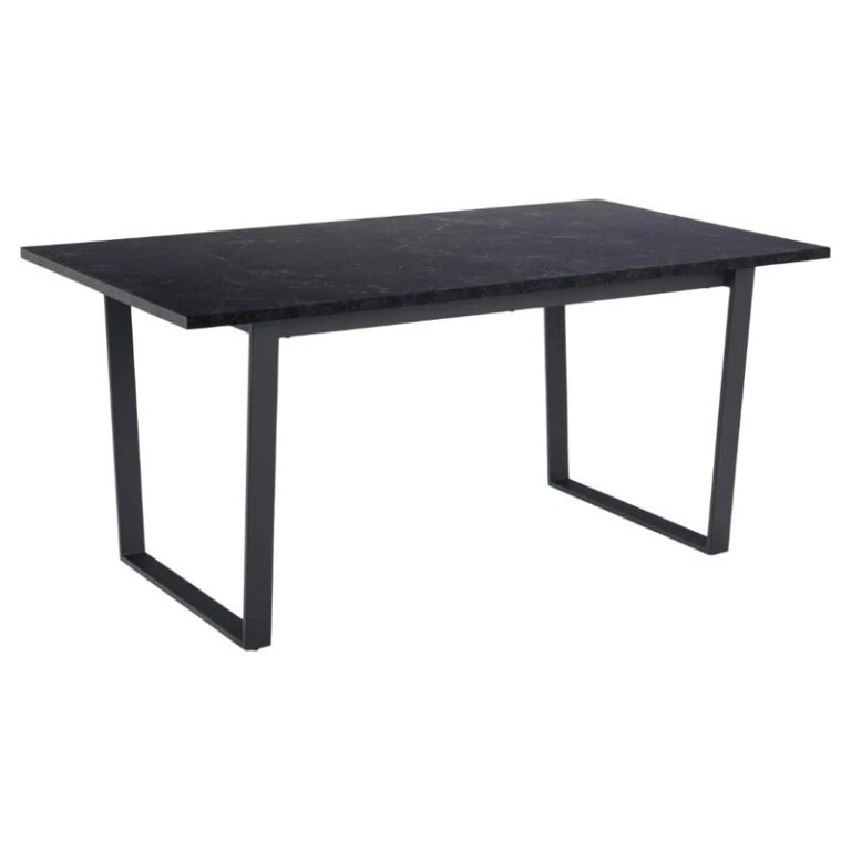 Arvico Eettafel Zwart 160cm