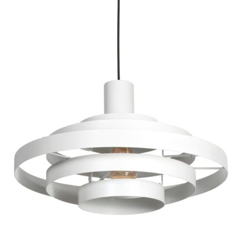 Ayra 1-lichts Hanglamp Wit Metaal