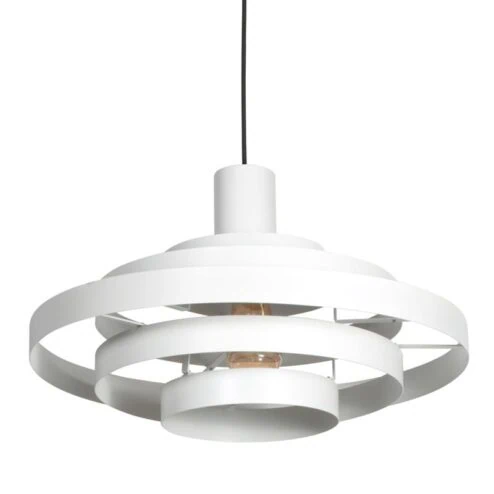 Ayra 1-lichts Hanglamp Wit Metaal