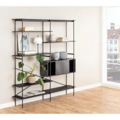 Belvero Boekenkast XL Zwart 172cm