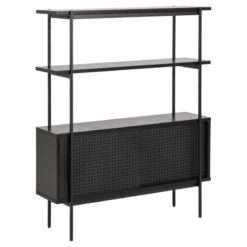 Belvero Boekenkast Zwart 94cm