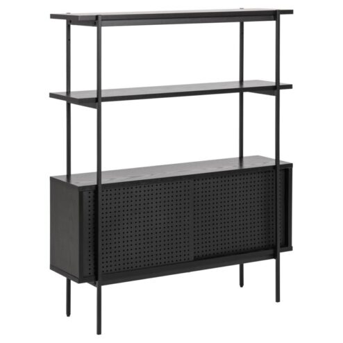 Belvero Boekenkast Zwart 94cm