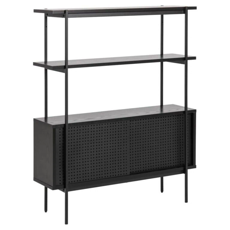 Belvero Boekenkast Zwart 94cm