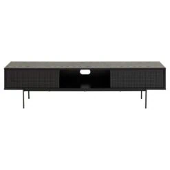 Belvero Tv meubel Zwart 180cm