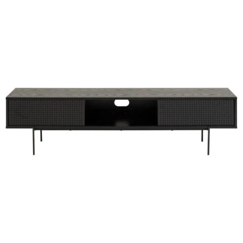 Belvero Tv meubel Zwart 180cm
