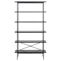 Belvero open Boekenkast Zwart 94cm