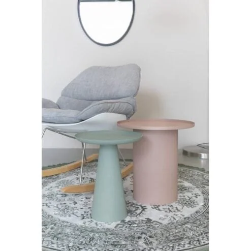 Bijzettafel Ringar Groot Roze 39cm