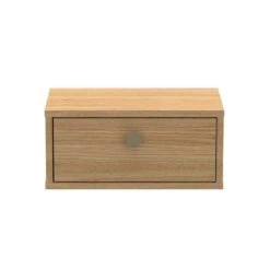 Bjara Zwevend Nachtkastje Naturel 40cm