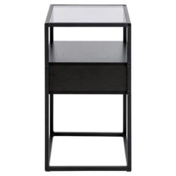 Brannor Nachtkastje Zwart 40cm