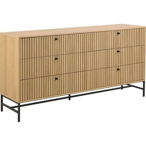 Calmera Ladekast Naturel 6 lade 157cm