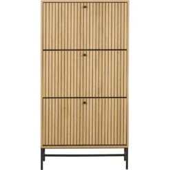 Calmera Schoenenkast Naturel 3 vak 71cm