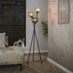 Ciro 3-lichts Vloerlamp Multi kleur
