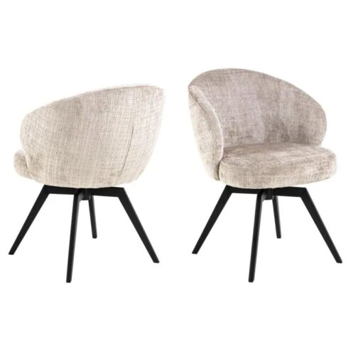 Darlene Eetkamerstoel Beige
