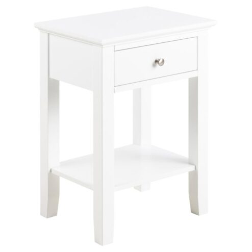 Drexia Nachtkastje 1 lade Wit 45cm