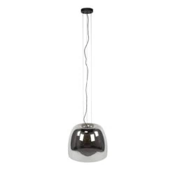 Drift 1-lichts Hanglamp XL Smoke Glas