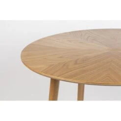 Eettafel Fabio Rond Eikenhout 100cm