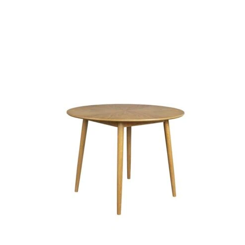 Eettafel Fabio Rond Eikenhout 100cm