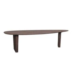 Eettafel Wow Espresso Mangohout 300cm