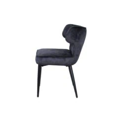 Elin Eetkamerstoel Antraciet Velvet