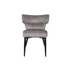 Elin Eetkamerstoel Taupe Velvet