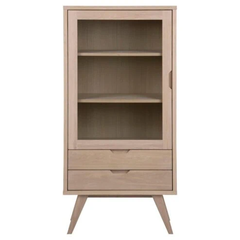 Eloria Vitrinekast laag Naturel 72cm