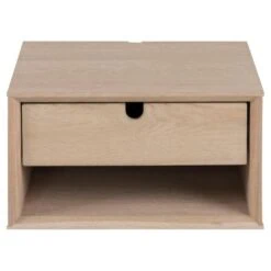 Elowen Nachtkastje laag Naturel 37cm