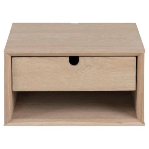 Elowen Nachtkastje laag Naturel 37cm