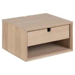 Elowen Nachtkastje laag Naturel 37cm