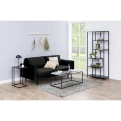 Hektor Bijzettafel Zwart 43cm