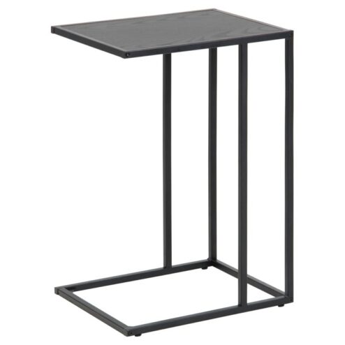 Hektor Bijzettafel Zwart 43cm