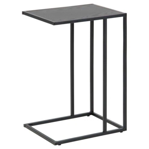 Hektor Bijzettafel Zwart 43cm