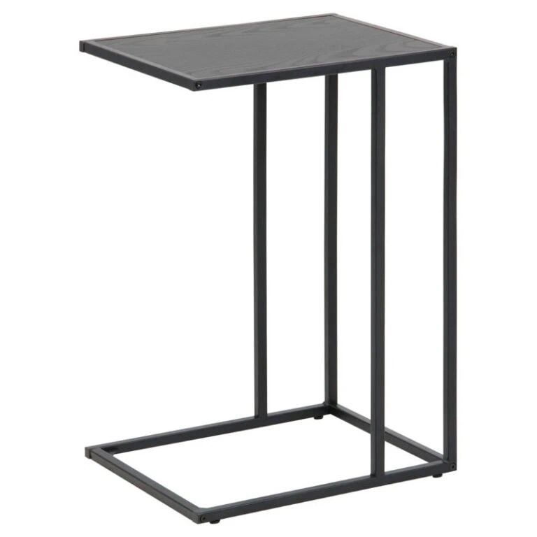 Hektor Bijzettafel Zwart 43cm
