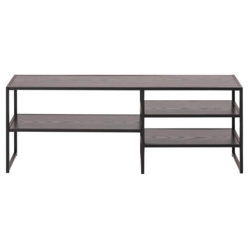 Hektor Tv meubel Open Zwart 120cm