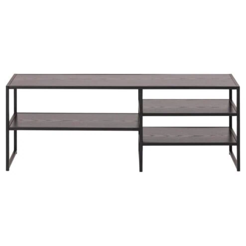 Hektor Tv meubel Open Zwart 120cm