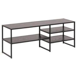 Hektor Tv meubel Open Zwart 120cm