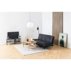 Hektor Tv meubel Open Zwart 120cm