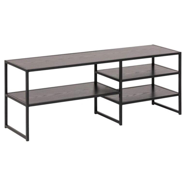 Hektor Tv meubel Open Zwart 120cm