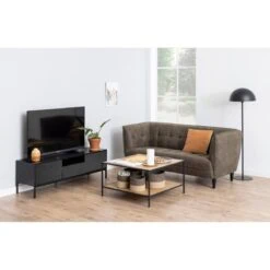 Hektor Tv meubel Zwart 140cm