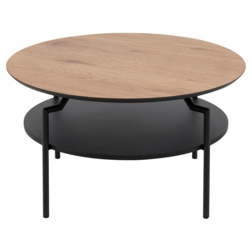 Isandro Salontafel Rond Naturel 80cm