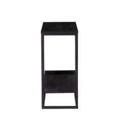 Jonna Bijzettafel Zwart Mangohout 49cm