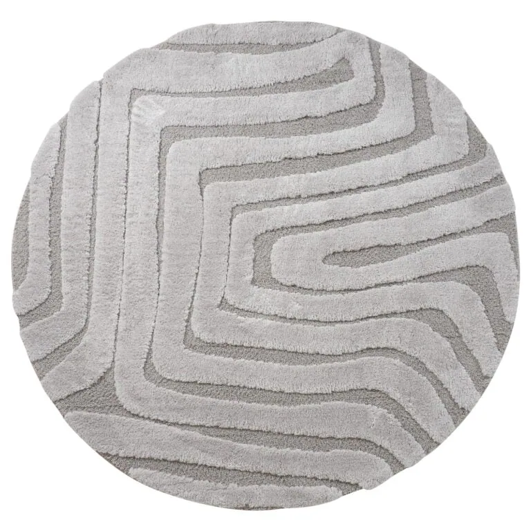 Lima vloerkleed Beige Rond 160x160cm